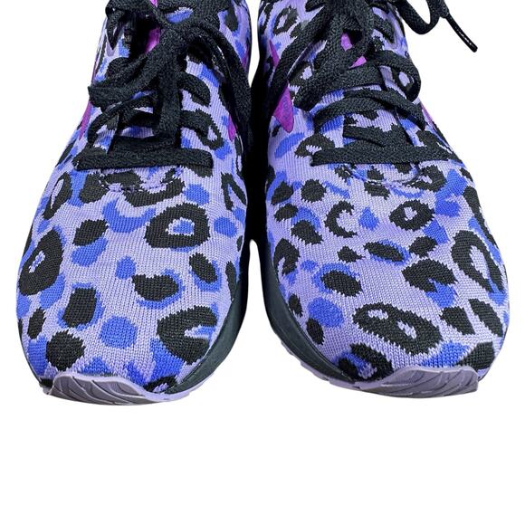 Brooks Revel 5 Purple Black Leopard Print Running Sneakers Women’s Size 10 B - Picture 5 of 8